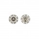 Boutons pressions strass