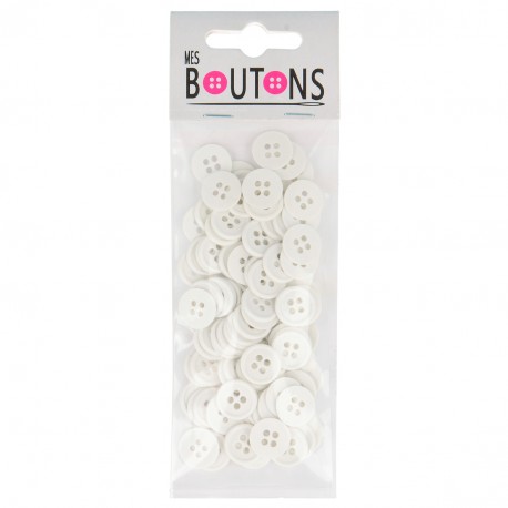 Boutons 4 trous * 100 pcs