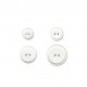 Bouton rond rebord 2trous