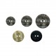 Bouton imit corne 2trous