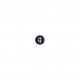 Bouton chemise rond 6 tr