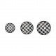 Bouton pied de poule