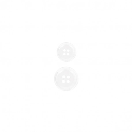 Bouton 4 trous bi color