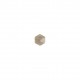 Bouton hexagone