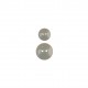 Bouton bois peint 2 trous