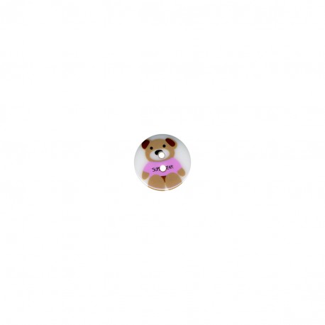 Bouton bebe ours 2tr