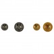 Bouton metal blason