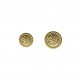 Bouton metal blason