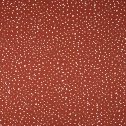 Tissu Coton Imprimé Pois Pierre