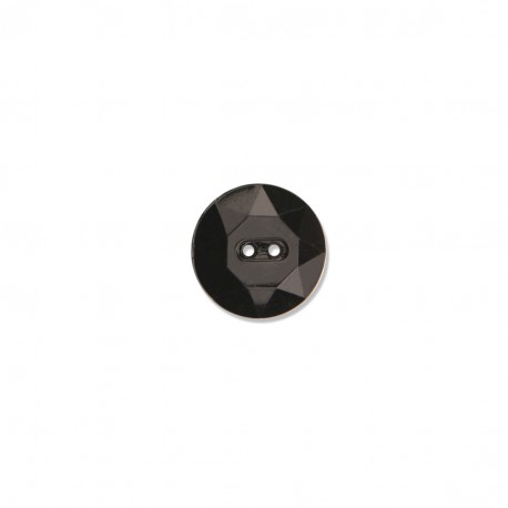 Bouton rond cristal