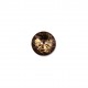 Bouton rond cristal