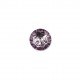 Bouton rond cristal
