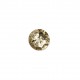 Bouton rond cristal