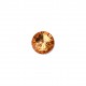 Bouton rond cristal