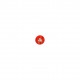 Bouton rond effet pierre