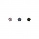 Bouton rose metal