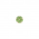 Bouton fleur perle