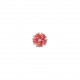 Bouton fleur perle