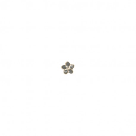 Bouton bijou fleur