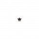 Bouton bijou couronne
