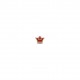 Bouton bijou couronne