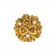 Bouton bouquet metal