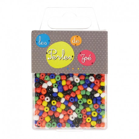 Perles de verre *40g Assortiment - 