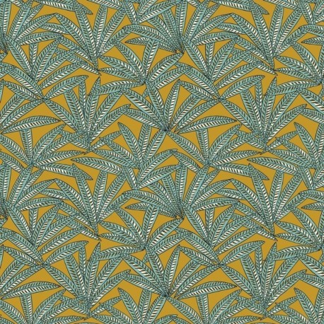 Tissu Janaina Imprimé Safran 