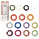 8 oeillets plastiques clipsables
