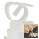 6 clips transparents pour nappe
