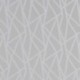 Tissu Geomo Jacquard argent 