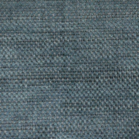 Tissu Jupiter Natte Lourd Aspect Chenille Bleu