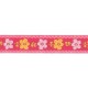 Jacquard fleurs 15mm