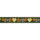 Jacquard coeurs 15mm
