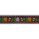Jacquard fleurs 23mm