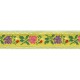 Jacquard fleurs 23mm