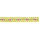 Galon fleurs 10mm