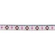 Galon jacquard losanges