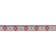 Galon jacquard losanges