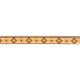 Galon jacquard losanges