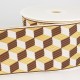 Galon jacquard cube