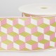 Galon jacquard cube