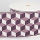 Galon jacquard cube
