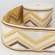 Galon jacquard zig-zag