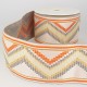 Galon jacquard zig-zag