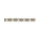 Galon fleur tisse 9mm