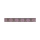 Galon fleur tisse 9mm