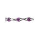 Galon strass/fleurs
