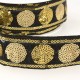 Galon paillettes cercles