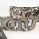 Galon paillettes panthère